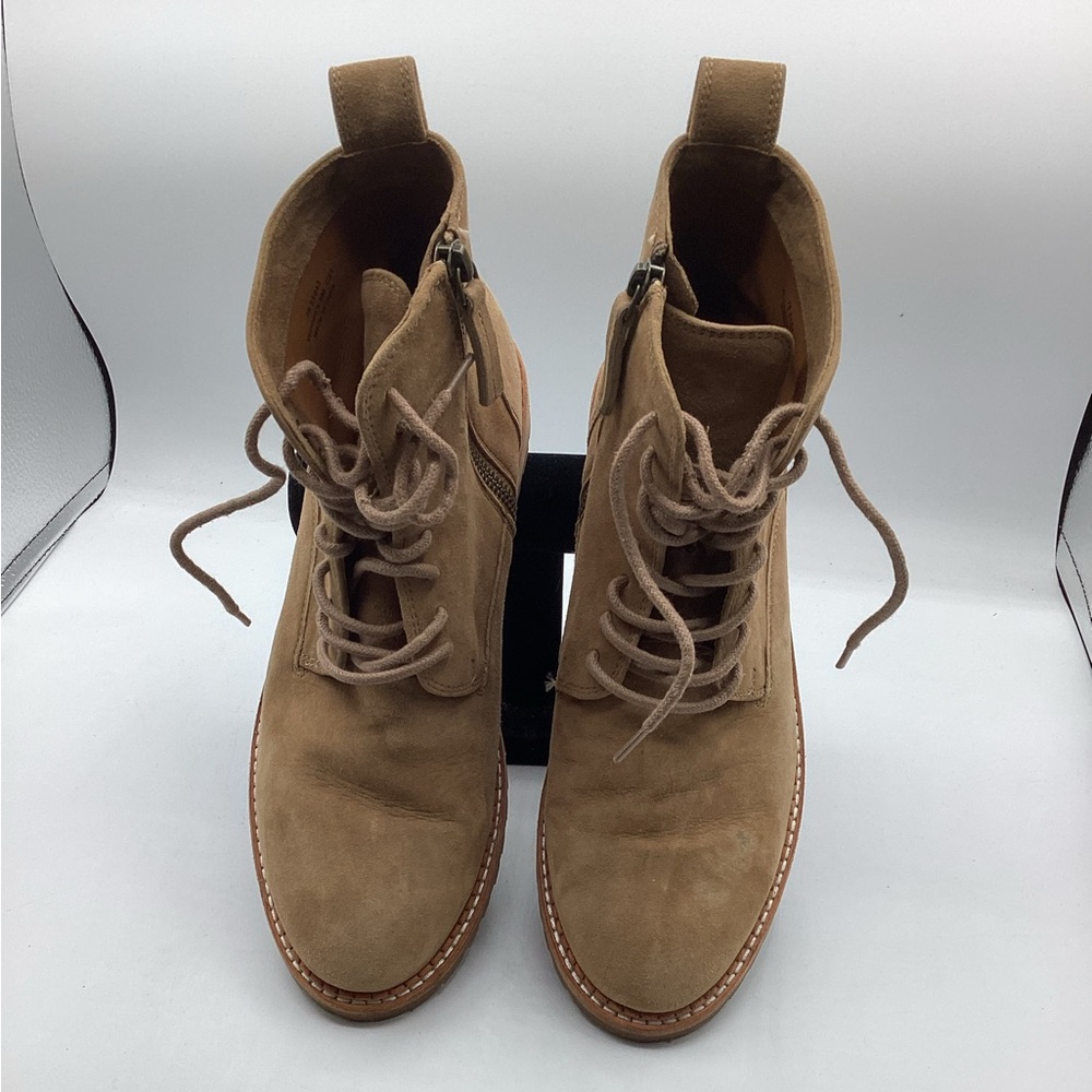 Johnson & Murphy 78-515143 Women’s Lace up Suede Boots Size 9 M